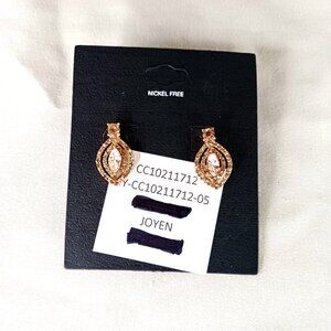 New Gold Eye Earrings